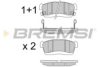 BREMSI BP3575 Brake Pad Set, disc brake